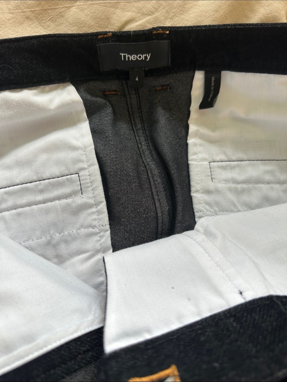 Theory Pant with Contrast Stitching - Picture 5 of 6